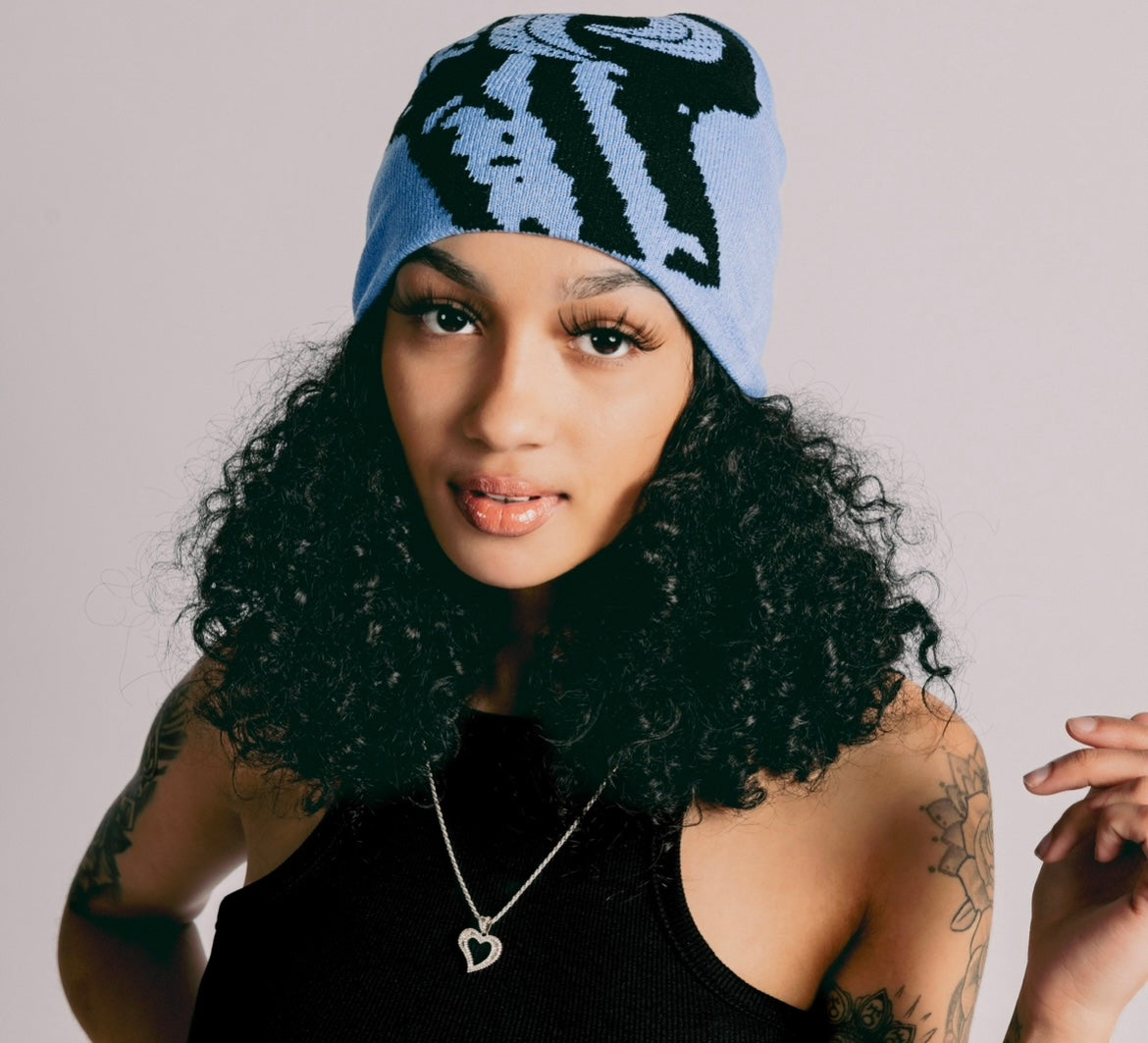 PANIC beanie "PV BLUE"