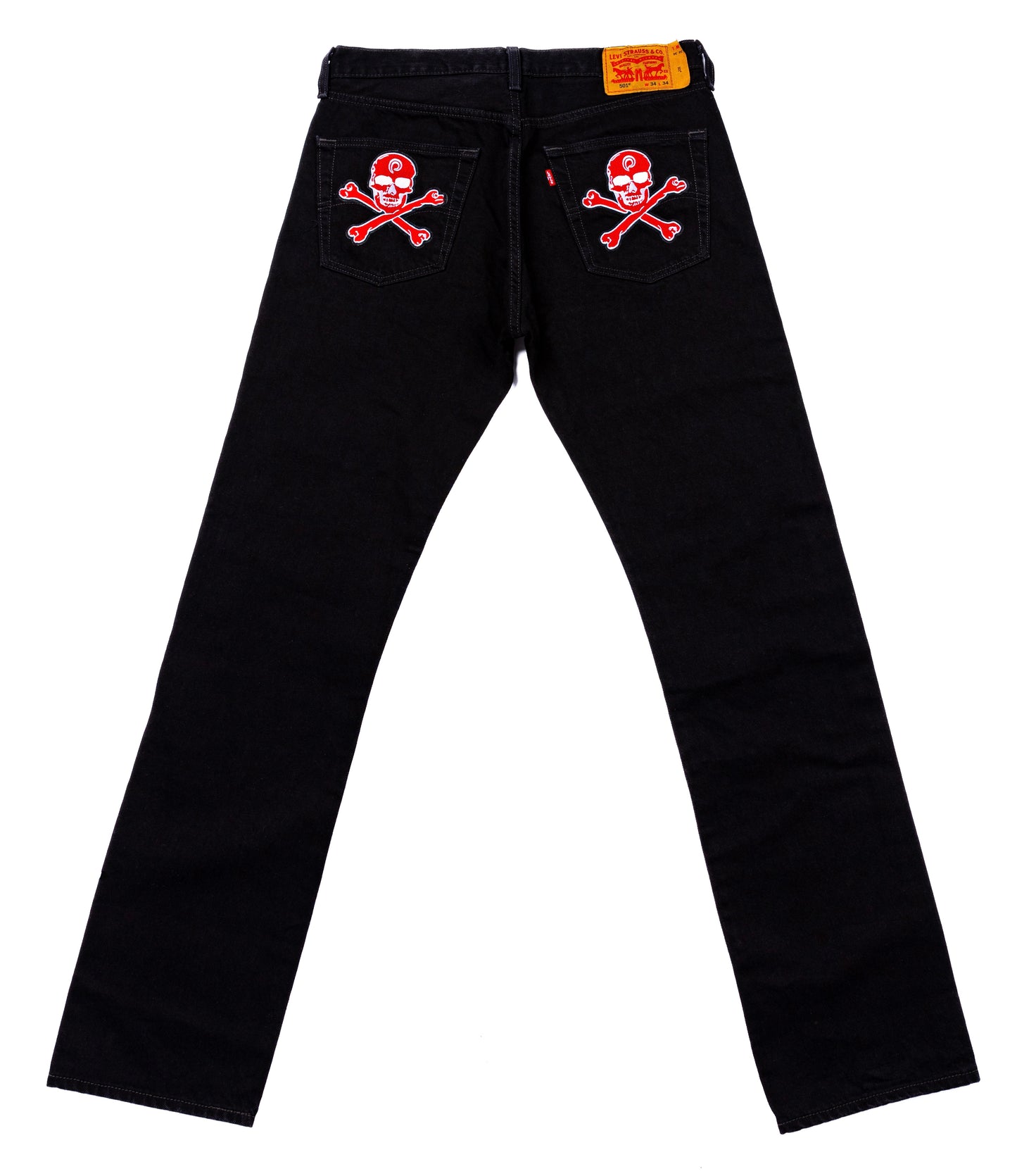 SKULL DENIM "BRED"