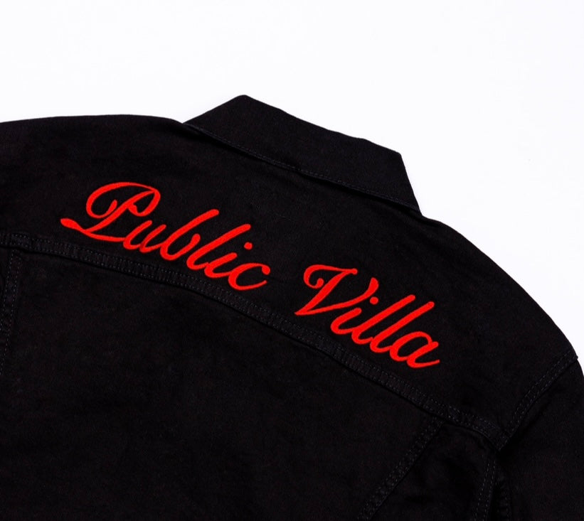 SKULL JACKET "BRED"