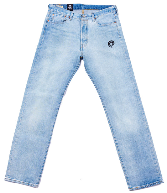 SKULL DENIM "LIGHT BLUE"