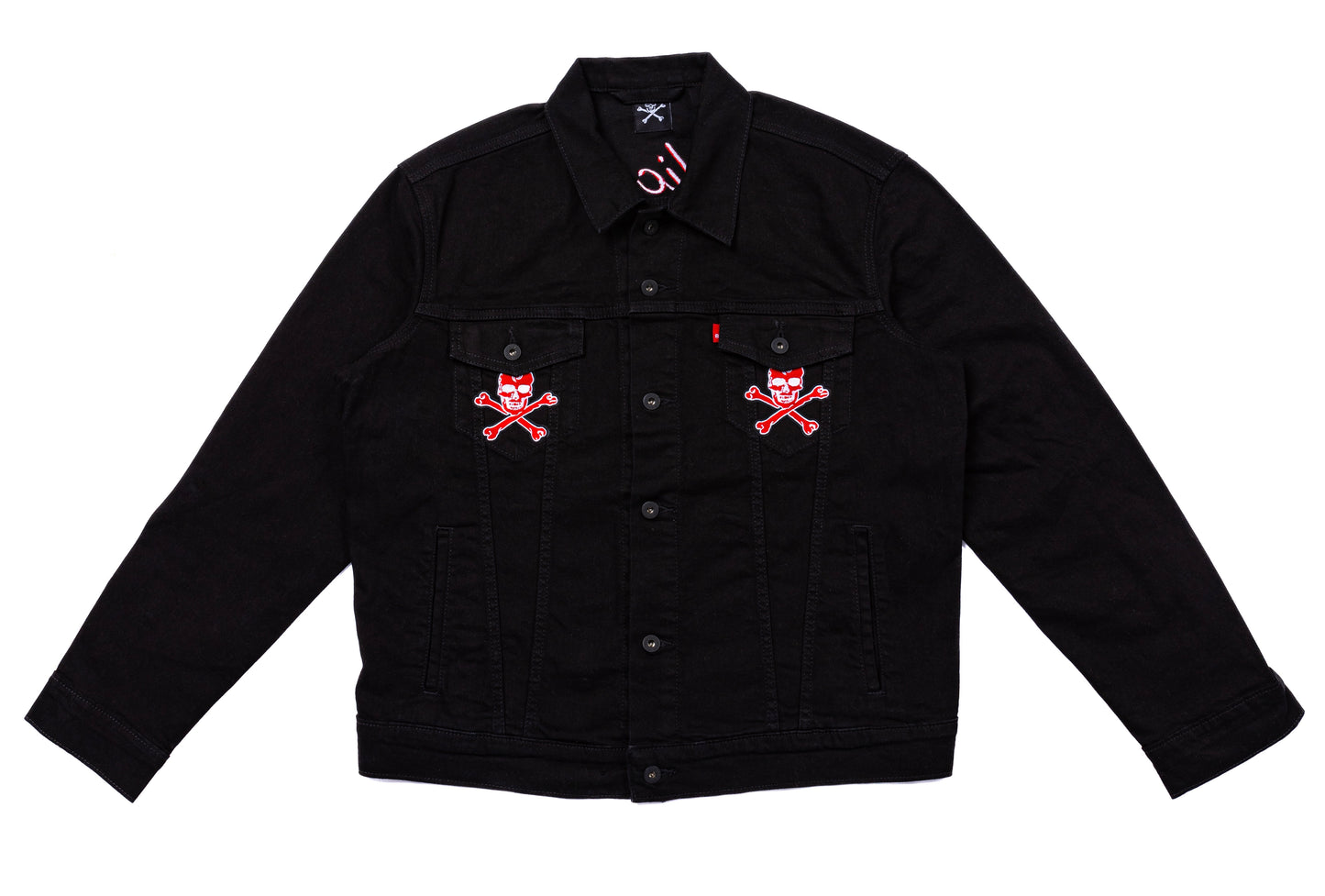 SKULL JACKET "BRED"