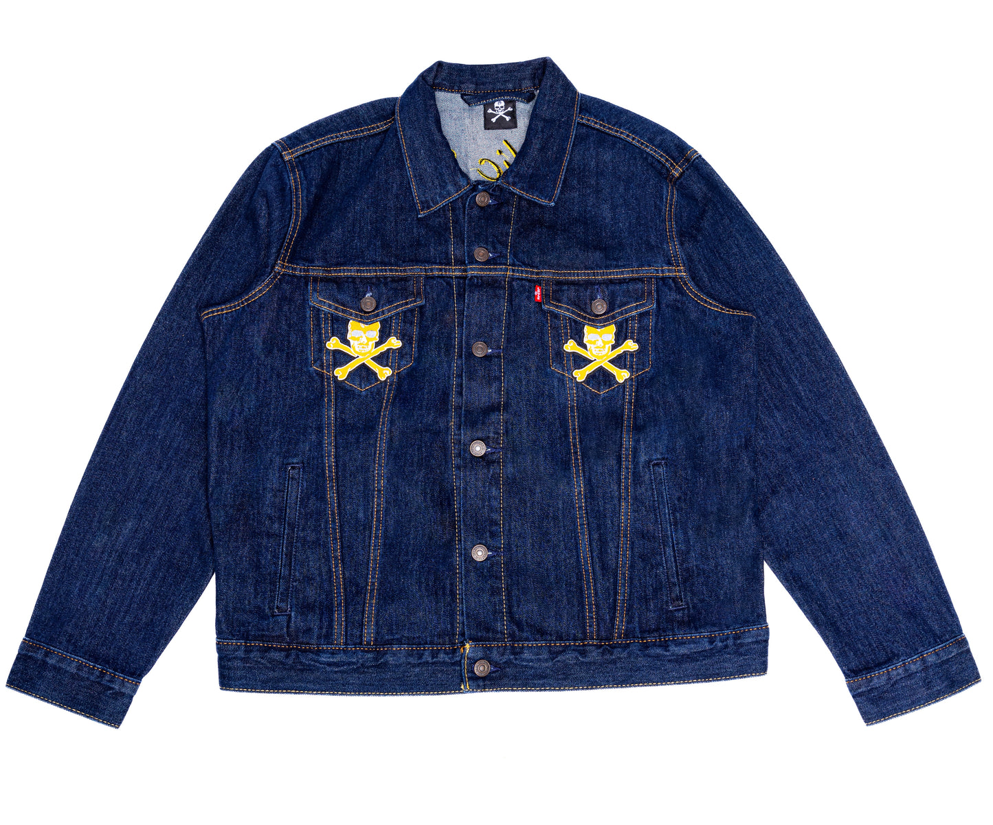 SKULL JACKET "NAVY"