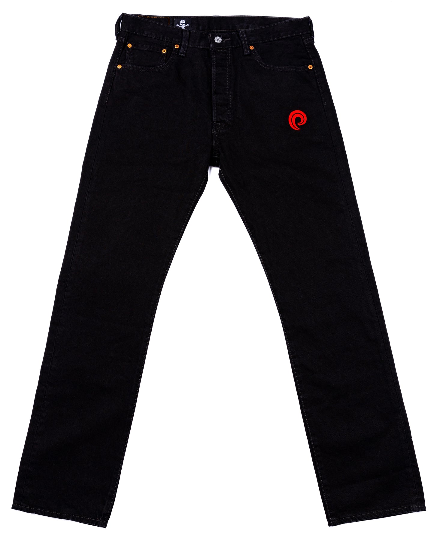 SKULL DENIM "BRED"